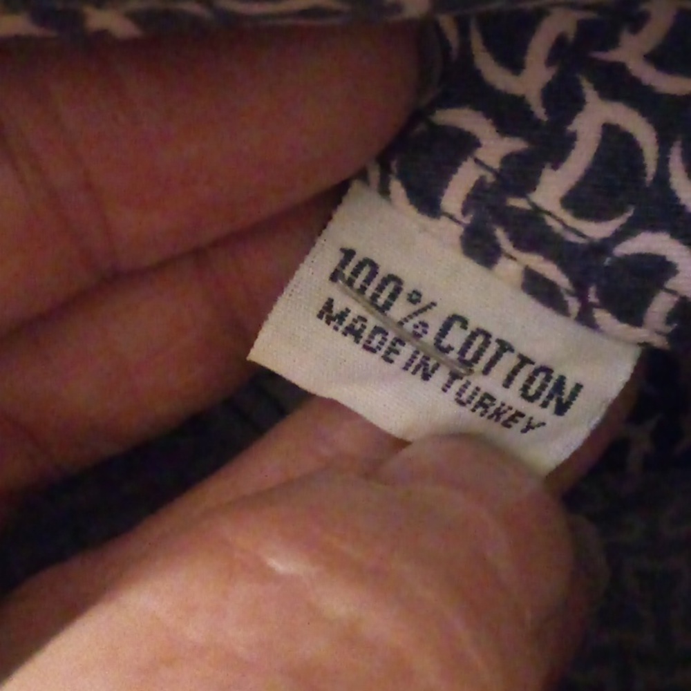 Cinch Dark Navy Blue Long Sleeve Button Up Shirt - Size Large - Picture 9 of 9